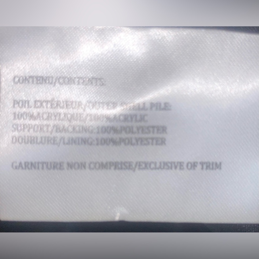 Fen-Nelli Elegant black faux fur winter coat women's size 8 super nice - Picture 12 of 13